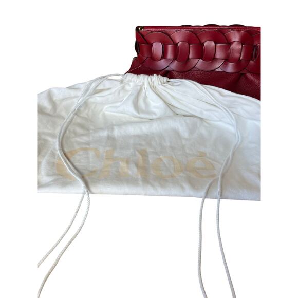 Chloe | NWT Darryl Clutch Smoked Red w/Dust Bag - Picture 9 of 10